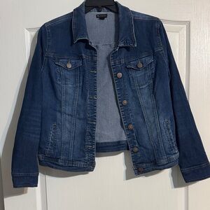 New Directions Indigo Denim Jacket